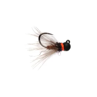 CDC PT Jig Matte Black Barbless - Your Premium Fishing Gear Store Rods Lines Baits Accessories^ New