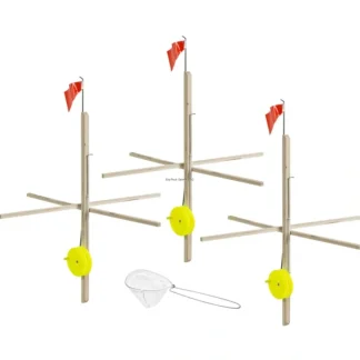 Celsius 3 Pack Tip Up w/Line & Net - Your Premium Fishing Gear Store Rods Lines Baits Accessories^ Cheap