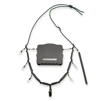 CF Design Lanyard with Universal System Fly Patch Gray - Your Premium Fishing Gear Store Rods Lines Baits Accessories^ Outlet