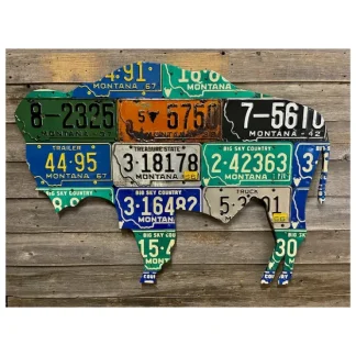 Cody Richardson Montana License Plate Bison - Your Premium Fishing Gear Store Rods Lines Baits Accessories^ Best Sale