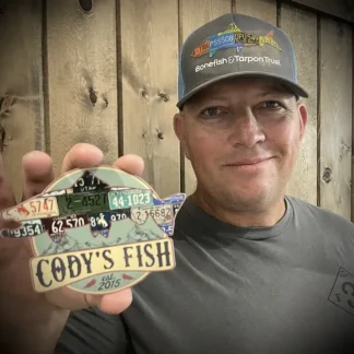 Cody's Fish Rocky Mountain Brown Trout Logo Sticker - Your Premium Fishing Gear Store Rods Lines Baits Accessories^ Fashion