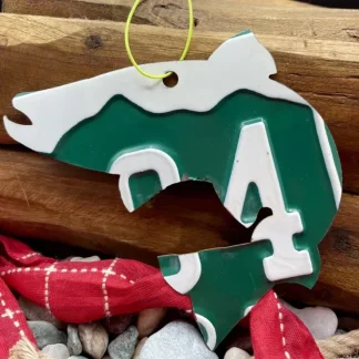 Colorado Trout License Plate Christmas Ornament - Your Premium Fishing Gear Store Rods Lines Baits Accessories^ Sale