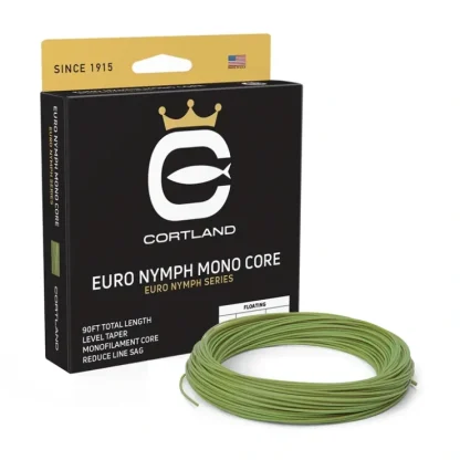 Cortland Euro Nymph Mono Core Line .022 Gecko Green - Your Premium Fishing Gear Store Rods Lines Baits Accessories^ Cheap