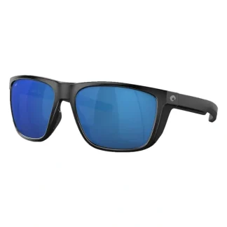 Costa Ferg Matte Black Blue Mirror 580P - Your Premium Fishing Gear Store Rods Lines Baits Accessories^ Flash Sale