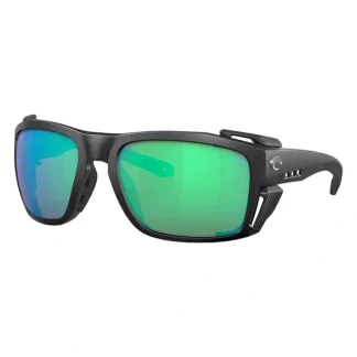 Costa King Tide 8 Sunglasses Black Pearl Green Mirror 580G - Your Premium Fishing Gear Store Rods Lines Baits Accessories^ Cheap