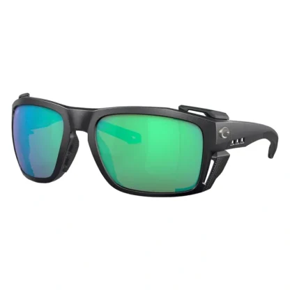 Costa King Tide 8 Sunglasses Black Pearl Green Mirror 580G - Your Premium Fishing Gear Store Rods Lines Baits Accessories^ Cheap