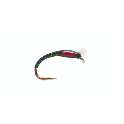 3D Glass Chironomid Black - Your Premium Fishing Gear Store Rods Lines Baits Accessories^ New