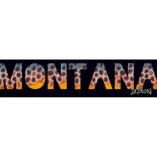 DeYoung Montana Flank Sticker - Your Premium Fishing Gear Store Rods Lines Baits Accessories^ Clearance
