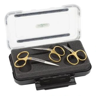 Dr. Slick Bent Scissors in Large Fly Box - Your Premium Fishing Gear Store Rods Lines Baits Accessories^ Discount