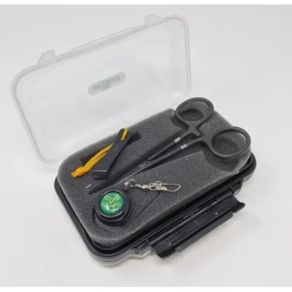 Dr. Slick Black Standard Clamp Gift Set in Medium Fly Box - Your Premium Fishing Gear Store Rods Lines Baits Accessories^ Online
