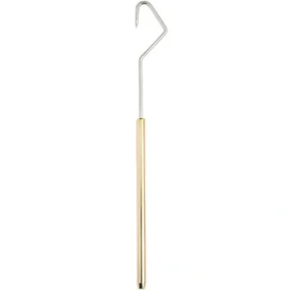 Dr. Slick Dubbing Hook, Gold, 5", w/Half Hitch Tool - Your Premium Fishing Gear Store Rods Lines Baits Accessories^ Store