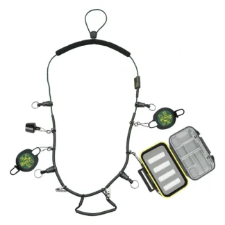 Dr. Slick Elastic Necklace w/Tippet Spool Caddy Retractors Floatant Holder Waterproof Fly Box - Your Premium Fishing Gear Store Rods Lines Baits Accessories^ Fashion