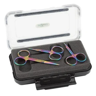 Dr. Slick Prism Scissors Gift Set in Large Fly Box - Your Premium Fishing Gear Store Rods Lines Baits Accessories^ New
