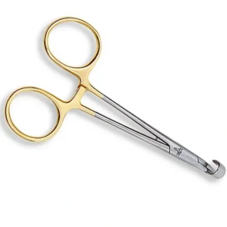 Dr. Slick Slick-Release Clamp 5in. Gold Loops Medium Release Tube Curved - Your Premium Fishing Gear Store Rods Lines Baits Accessories^ Shop