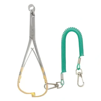 Dr. Slick SlickRelease Mitten Scissor Clamp 6" Gold Loops Curved - Your Premium Fishing Gear Store Rods Lines Baits Accessories^ New