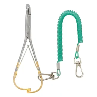 Dr. Slick SlickRelease Mitten Scissor Clamp 5" Gold Loops Curved - Your Premium Fishing Gear Store Rods Lines Baits Accessories^ Discount