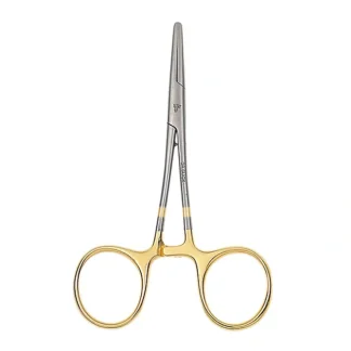 Dr. Slick Standard Clamp, 4", Gold Loops, Straight - Your Premium Fishing Gear Store Rods Lines Baits Accessories^ Best