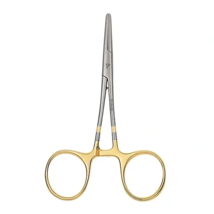 Dr. Slick Standard Clamp, 4", Gold Loops, Straight - Your Premium Fishing Gear Store Rods Lines Baits Accessories^ Best