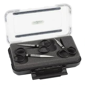 Dr. Slick Tungsten Carbide Scissors in Large Fly Box - Your Premium Fishing Gear Store Rods Lines Baits Accessories^ Shop