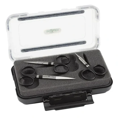 Dr. Slick Tungsten Carbide Scissors in Large Fly Box - Your Premium Fishing Gear Store Rods Lines Baits Accessories^ Shop