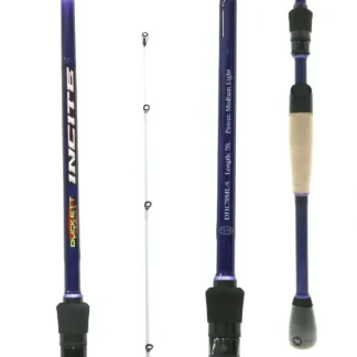 Duckett Fishing DFIC70ML-S Incite Spinning Rod, 7', Medium Light - Your Premium Fishing Gear Store Rods Lines Baits Accessories^ Cheap