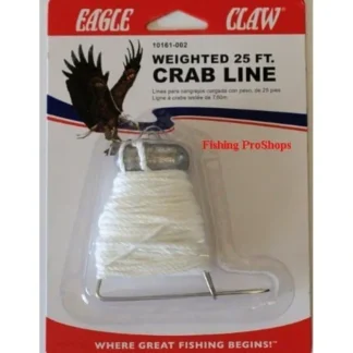 Eagle Claw Weighted 25ft Crab Throw Line - Your Premium Fishing Gear Store Rods Lines Baits Accessories^ Hot