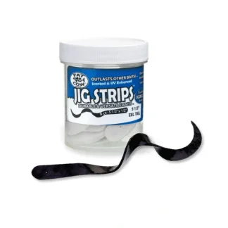 Fat Cow Jig Strips Eel Tail 5 1/2" X 1/2" Scented (8ct) - Your Premium Fishing Gear Store Rods Lines Baits Accessories^ Cheap
