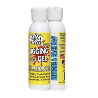 Fat Cow Jigging Gel Fish Attractant, 2oz, Inshore & Backbay - Your Premium Fishing Gear Store Rods Lines Baits Accessories^ Best