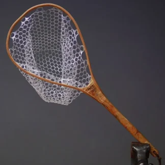Fat Jake 16"x12" - Burl Fly Fishing Traditional Landing Net - Your Premium Fishing Gear Store Rods Lines Baits Accessories^ Cheap