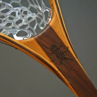 Fat Jake 16"x12" - Stonefly Engraved - Classic Fly Fishing Traditional Landing Net - Your Premium Fishing Gear Store Rods Lines Baits Accessories^ Online