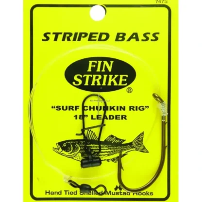 Fin Strike 747S Striped Bass Surf Chunkin Rig- 18" - Your Premium Fishing Gear Store Rods Lines Baits Accessories^ Clearance