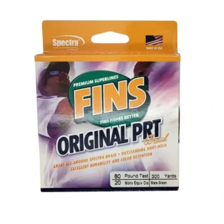 Fins Spectra 300yd PRT Braided Line 80lb Green - Your Premium Fishing Gear Store Rods Lines Baits Accessories^ Discount