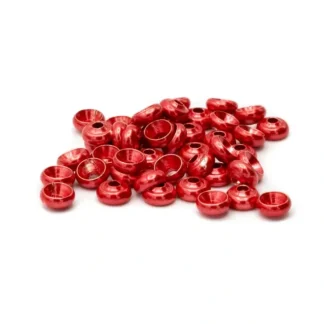 Firehole Tungsten Bug Bands - Radiant Red - Your Premium Fishing Gear Store Rods Lines Baits Accessories^ New