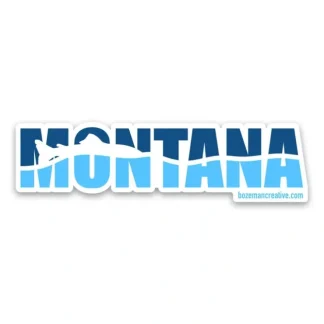Fishin' Montana Sticker - Your Premium Fishing Gear Store Rods Lines Baits Accessories^ Discount