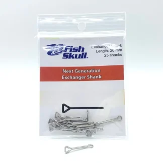 Fish-Skull ESH 20mm Exchanger Shank pkg of 25 - Your Premium Fishing Gear Store Rods Lines Baits Accessories^ Best