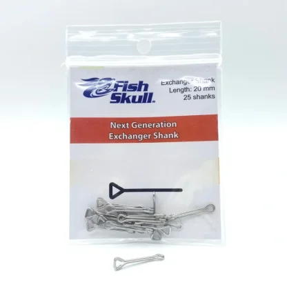 Fish-Skull ESH 20mm Exchanger Shank pkg of 25 - Your Premium Fishing Gear Store Rods Lines Baits Accessories^ Best