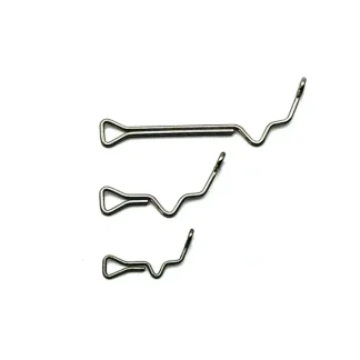 Fish-Skull JS 15mm Articulated 60 Degree Jig Shank pkg of 25 - Your Premium Fishing Gear Store Rods Lines Baits Accessories^ Store