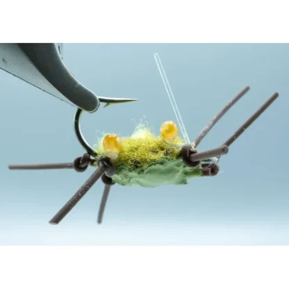 Flats Crab - Mottled Light Olive - #6 - Your Premium Fishing Gear Store Rods Lines Baits Accessories^ Fashion