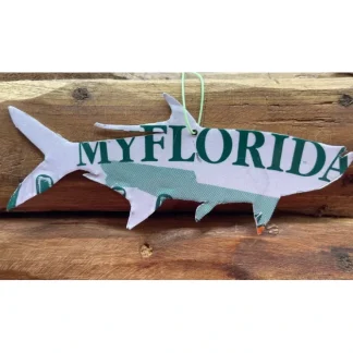 Florida Tarpon License Plate Christmas Ornament - Your Premium Fishing Gear Store Rods Lines Baits Accessories^ Cheap