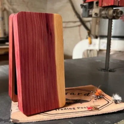 Fly Box Red Cedar Clam Shell - Your Premium Fishing Gear Store Rods Lines Baits Accessories^ Shop