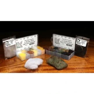Fly Fish Food's Jr Bruiser Blend Dubbing Dispenser - Light - Your Premium Fishing Gear Store Rods Lines Baits Accessories^ Hot