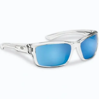 Flying Fisherman 7721CSB Sunglasses Cove Crystal Smoke Blue Mirror - Your Premium Fishing Gear Store Rods Lines Baits Accessories^ Online