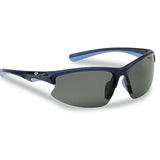 Flying Fisherman Drift Polarized Sunglasses, Matte Crystal Navy Frame/Smoke Lens - Your Premium Fishing Gear Store Rods Lines Baits Accessories^ Best Sale