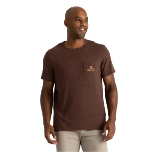 Free Fly Dueling Reds Pocket Tee Heather Chestnut - Your Premium Fishing Gear Store Rods Lines Baits Accessories^ Outlet