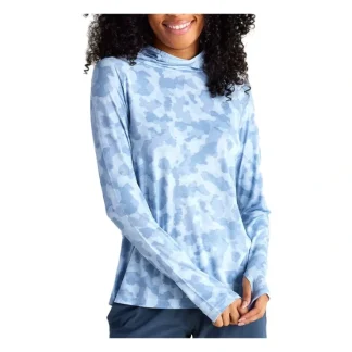 Free Fly Womens Bamboo Lightweight Hoody II Tidewater Camo - Your Premium Fishing Gear Store Rods Lines Baits Accessories^ Shop
