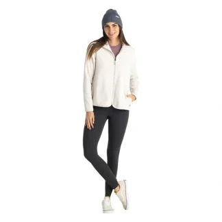 Free Fly Womens Gridback Fleece Jacket Stone - Your Premium Fishing Gear Store Rods Lines Baits Accessories^ Cheap