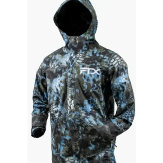 Frogg Toggs FTX Armor Jacket, Kryptek Neptune, XL - Your Premium Fishing Gear Store Rods Lines Baits Accessories^ Clearance