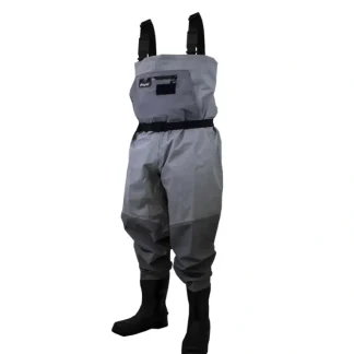 Frogg Toggs Men's Hellbender PRO Bootfoot Lug Sole Chest Wader, Gray - Your Premium Fishing Gear Store Rods Lines Baits Accessories^ Shop