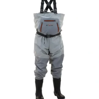 Frogg Toggs Men's Stout Hellbender Cleated Chest Wader, Slate/Gray - Your Premium Fishing Gear Store Rods Lines Baits Accessories^ Flash Sale