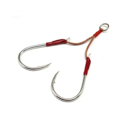 Gamakatsu Assist 530 Double Short, Tin, size 1/0 - Your Premium Fishing Gear Store Rods Lines Baits Accessories^ Discount
